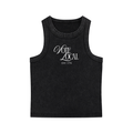 "vote local" women's tank top (black)
