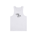 "vote local" men's tank top (white)