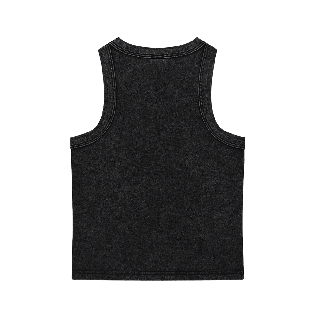"vote local" women's tank top (black)